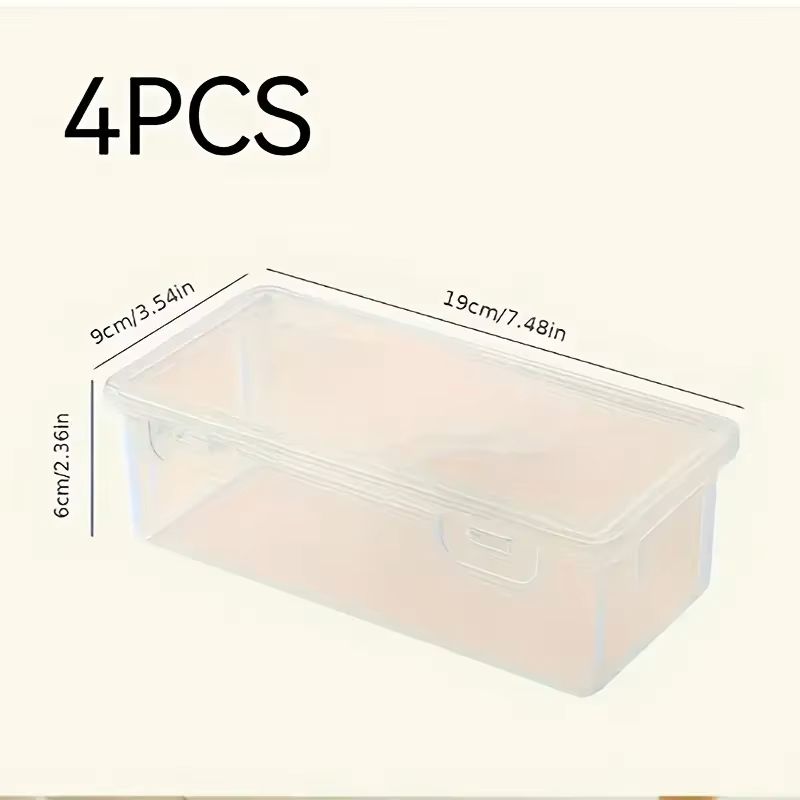 Stationery Office Supply Store - 4 grandes caixas de armazenamento PP