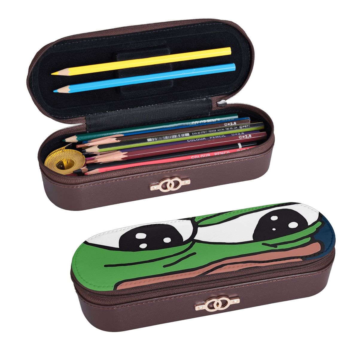 Stationery Office Supply Store - Estojo de Couro de Alta Qualidade