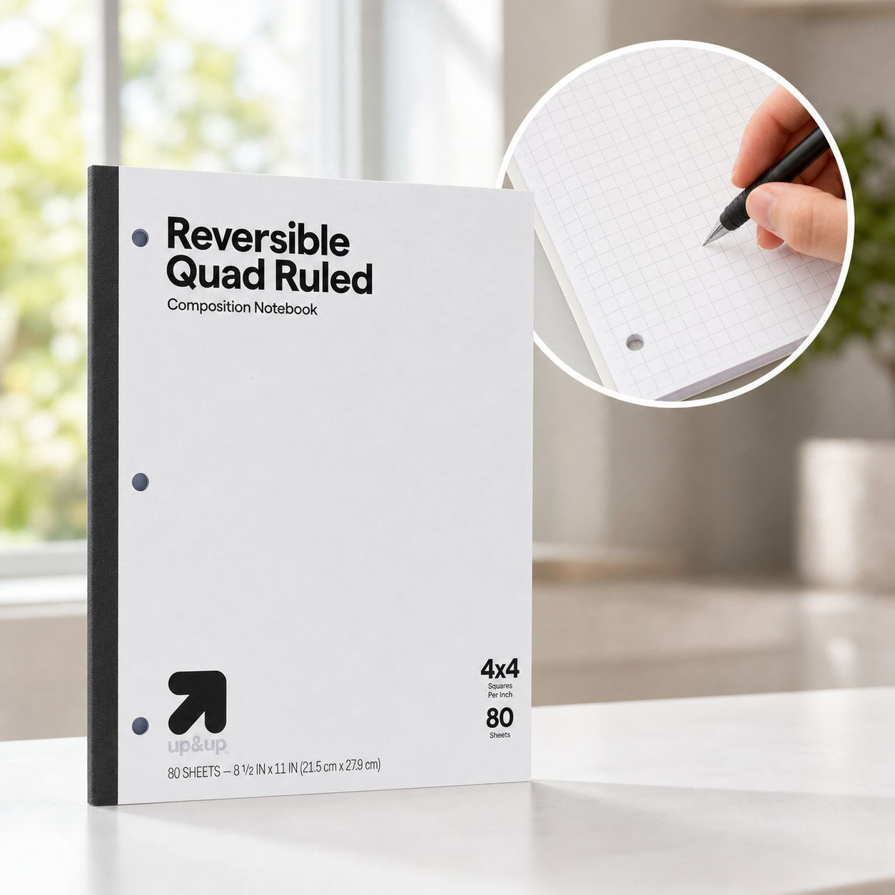 Graph Paper Pad - Caderno de Composição Reversível com Pauta