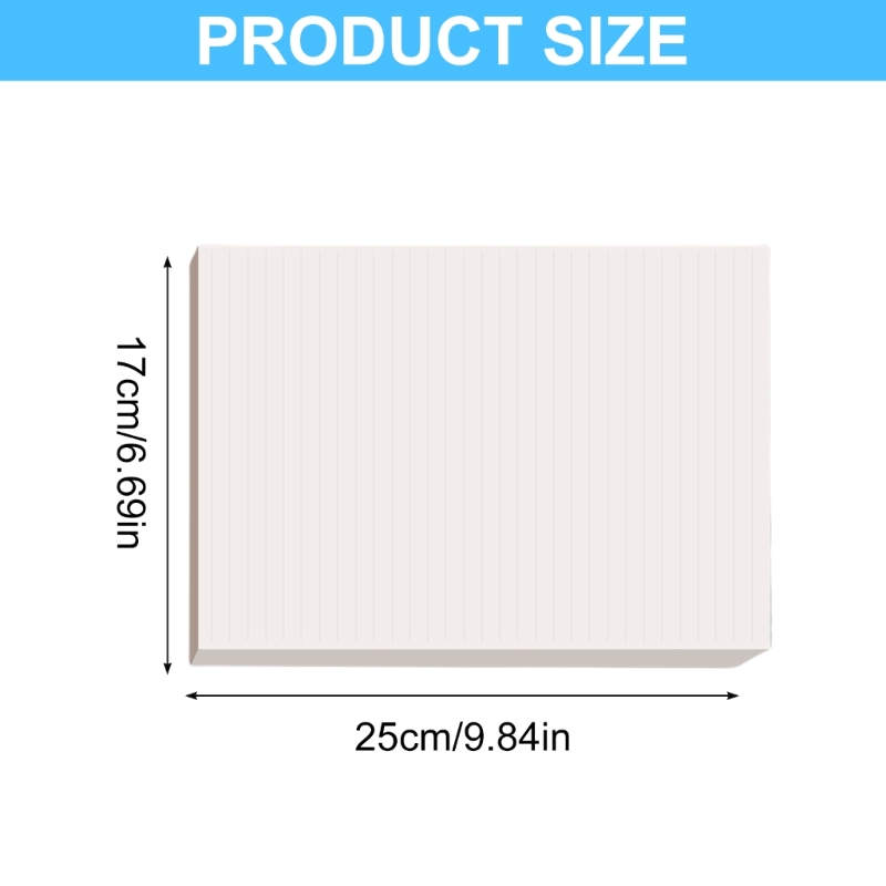 Graph Paper Pad - 3 pçs papel gráfico rascunho papel