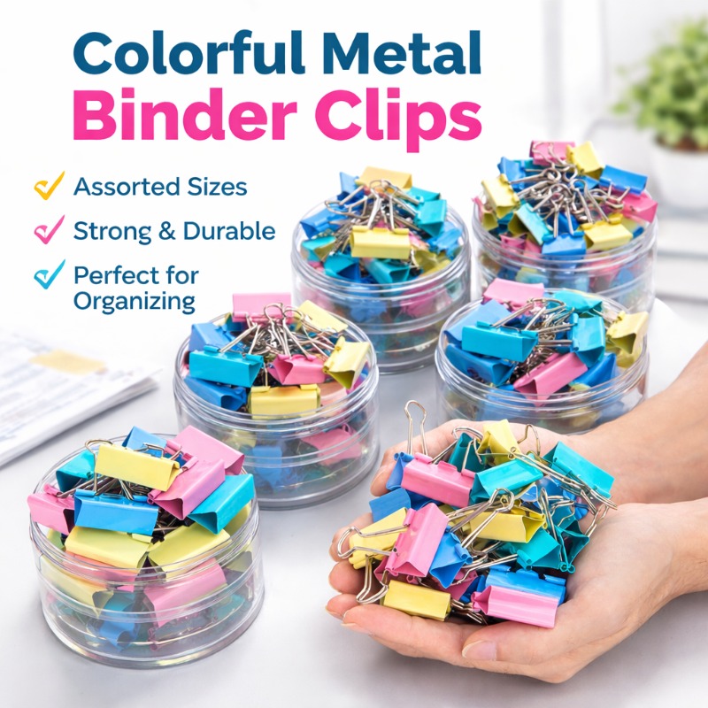 Conjunto de 40 Clips de Metal  - Office Stationery And Supply avaliação e preço