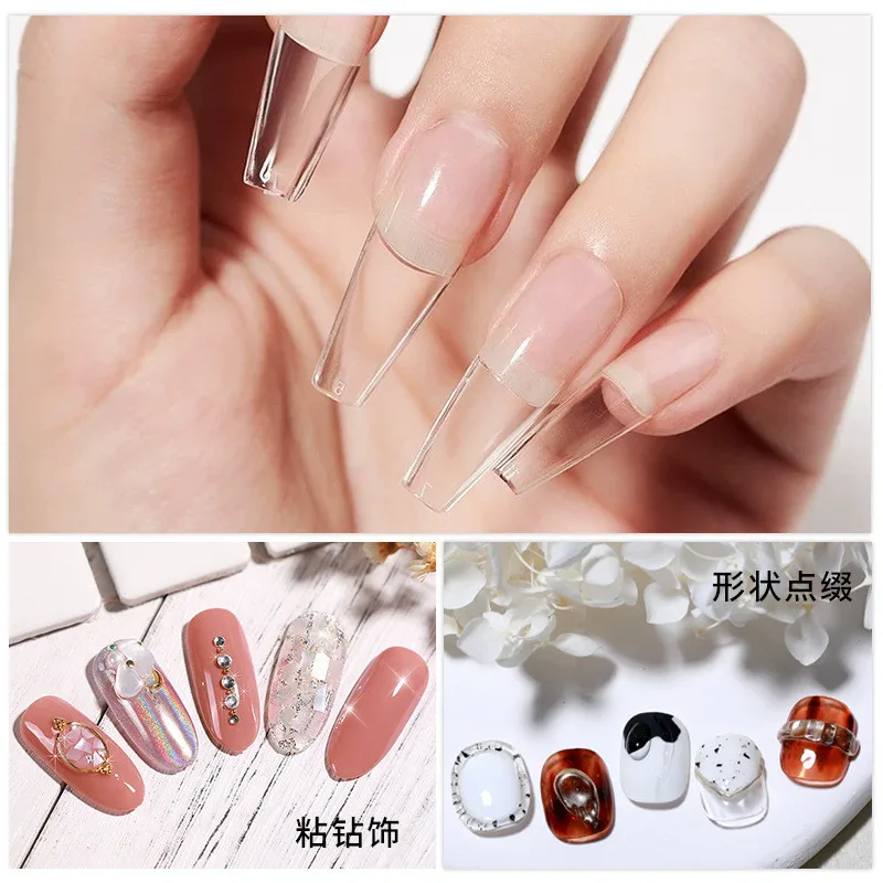3 pçs/set sólido dicas de unha - Glue Stick Pack avaliação e preço