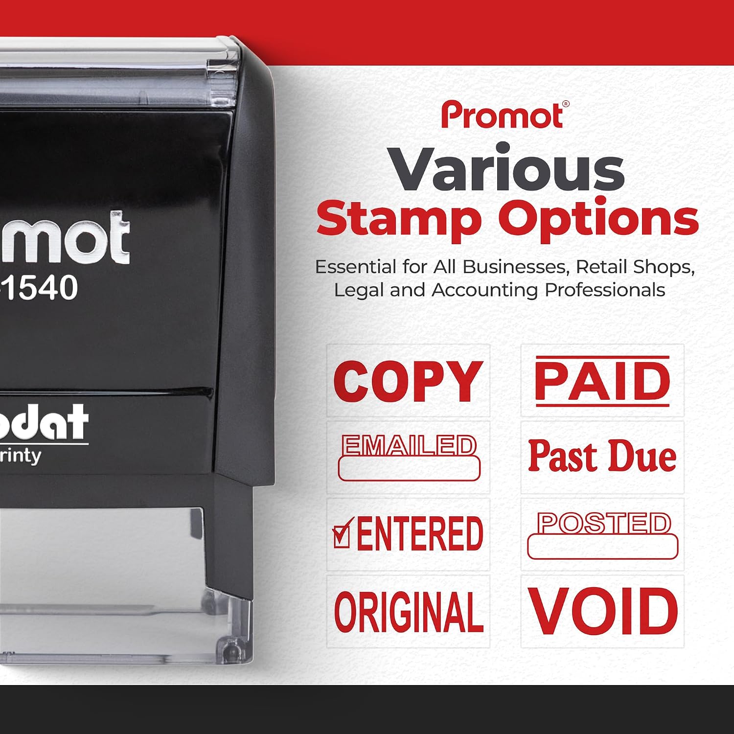 Carimbo Autoentintado Recarreg - Self Inking Stamp avaliação e preço