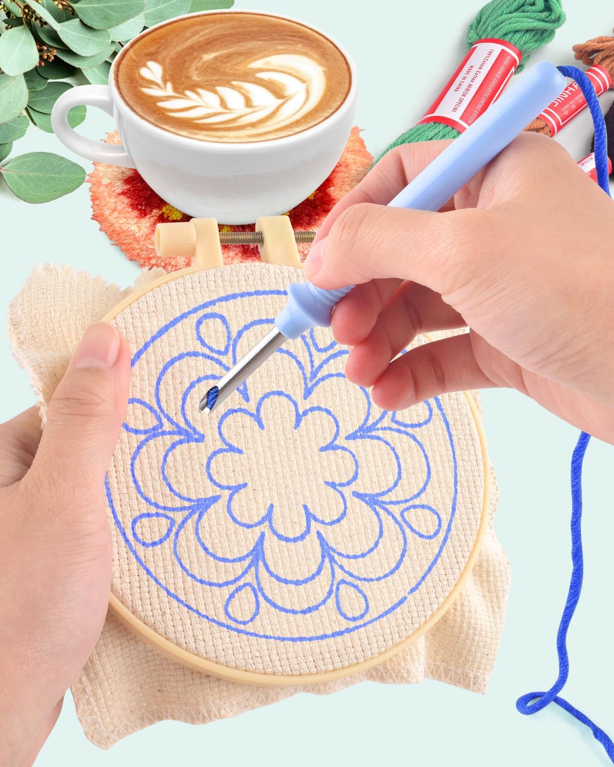 Kit de bordado com agulha perf - Graph Paper Pad avaliação e preço