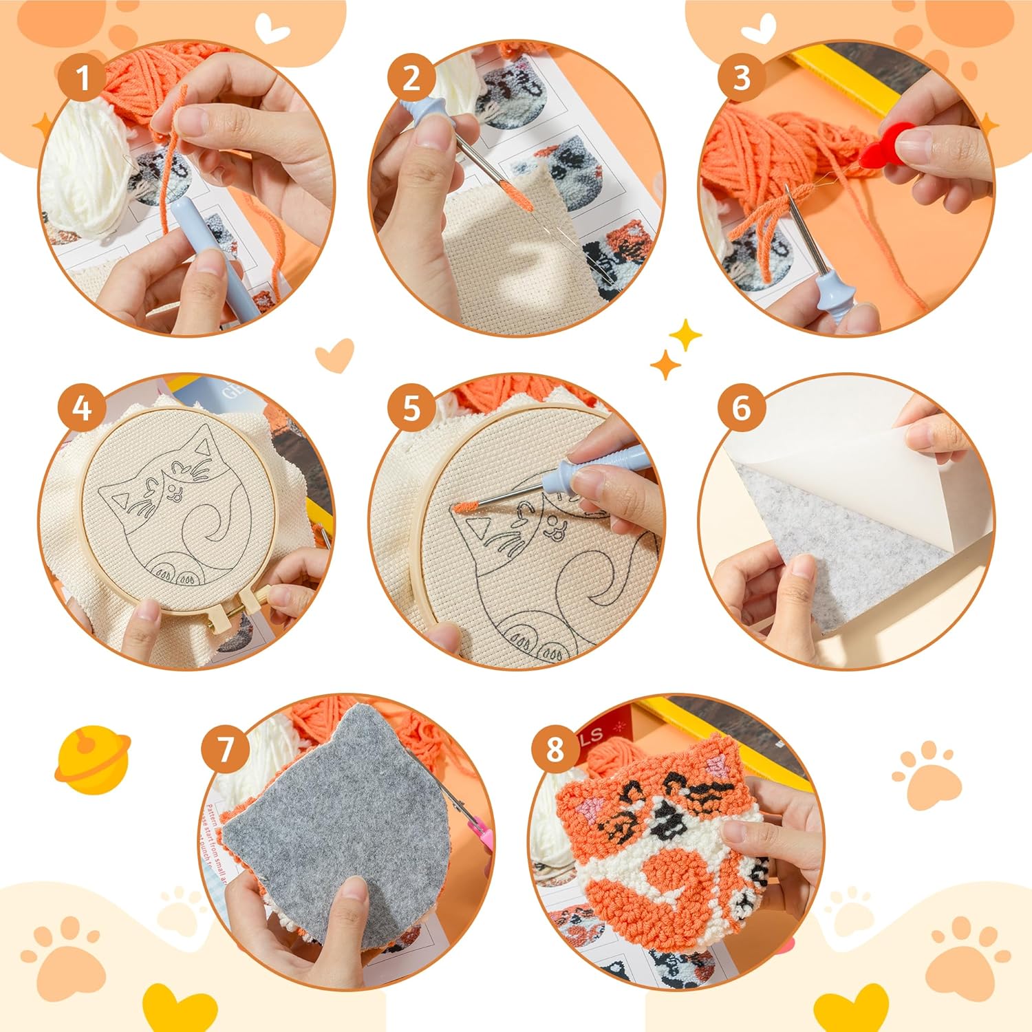Kit de bordado com agulha perf - Graph Paper Pad avaliação e preço