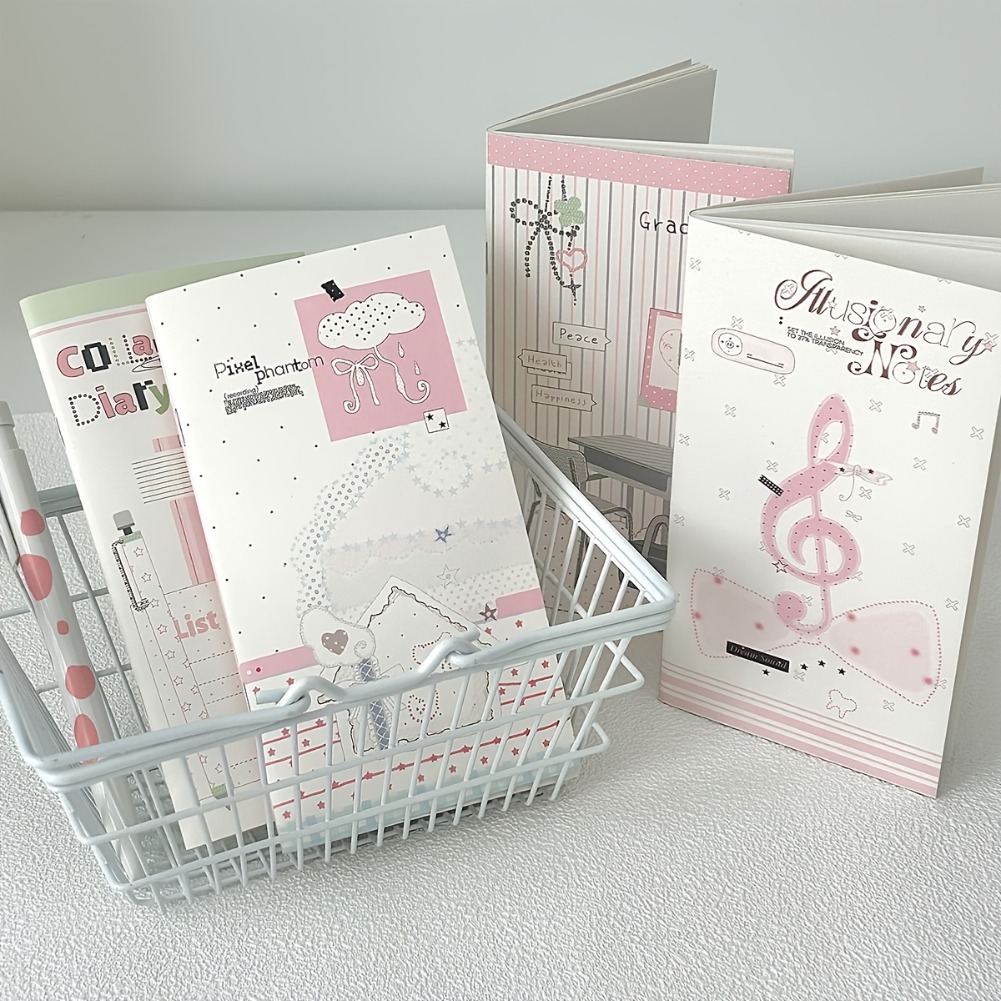 Caderno Musical Coreano A6 em  - Graph Paper Pad avaliação e preço