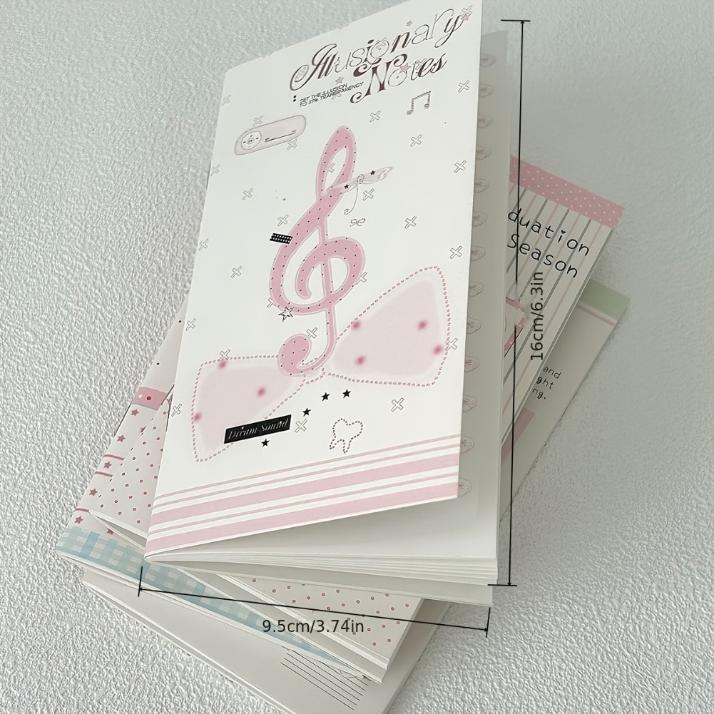 Caderno Musical Coreano A6 em  - Graph Paper Pad avaliação e preço