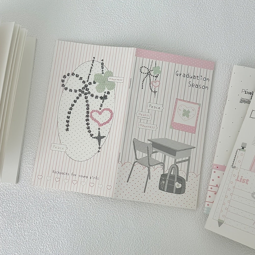 Caderno Musical Coreano A6 em  - Graph Paper Pad avaliação e preço