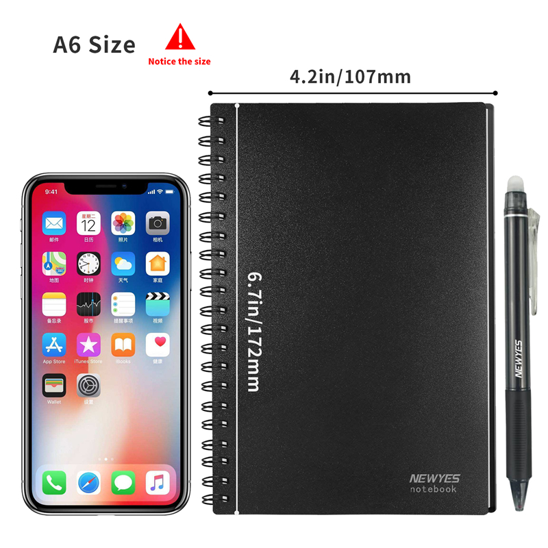 A6 tamanho inteligente reusáve - Graph Paper Pad avaliação e preço