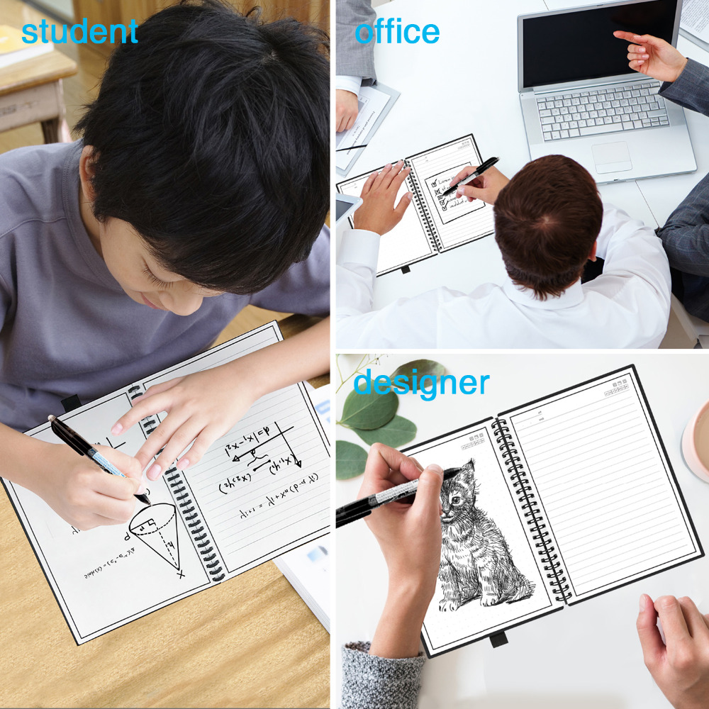A6 tamanho inteligente reusáve - Graph Paper Pad avaliação e preço