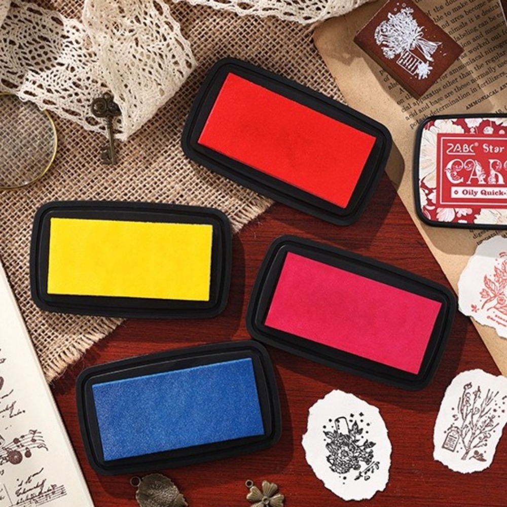 Colorido multicolorido almofad - Self Inking Stamp avaliação e preço