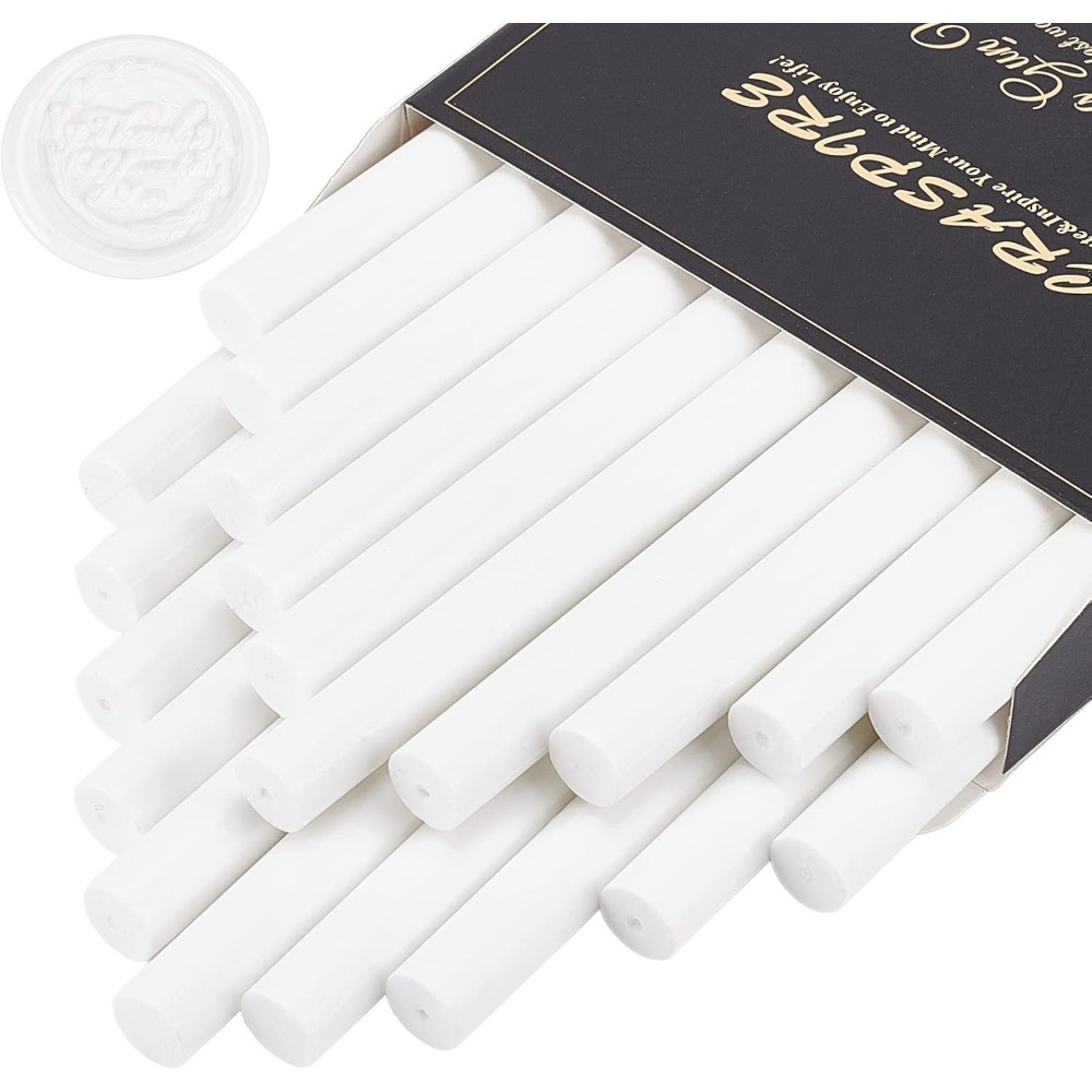 20 peças de bastões de cera de - Wax Seal Stamp Kit avaliação e preço