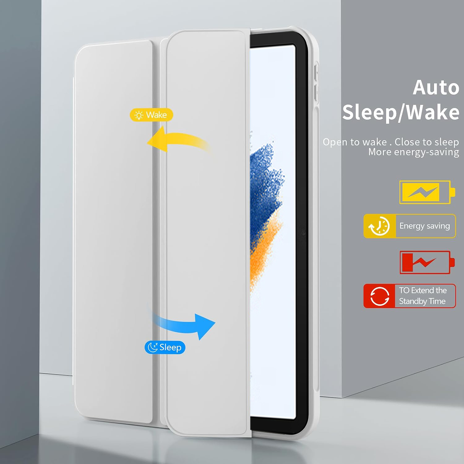 Capa Tri-fold Flip para Samsun - Sticky Note Cube avaliação e preço
