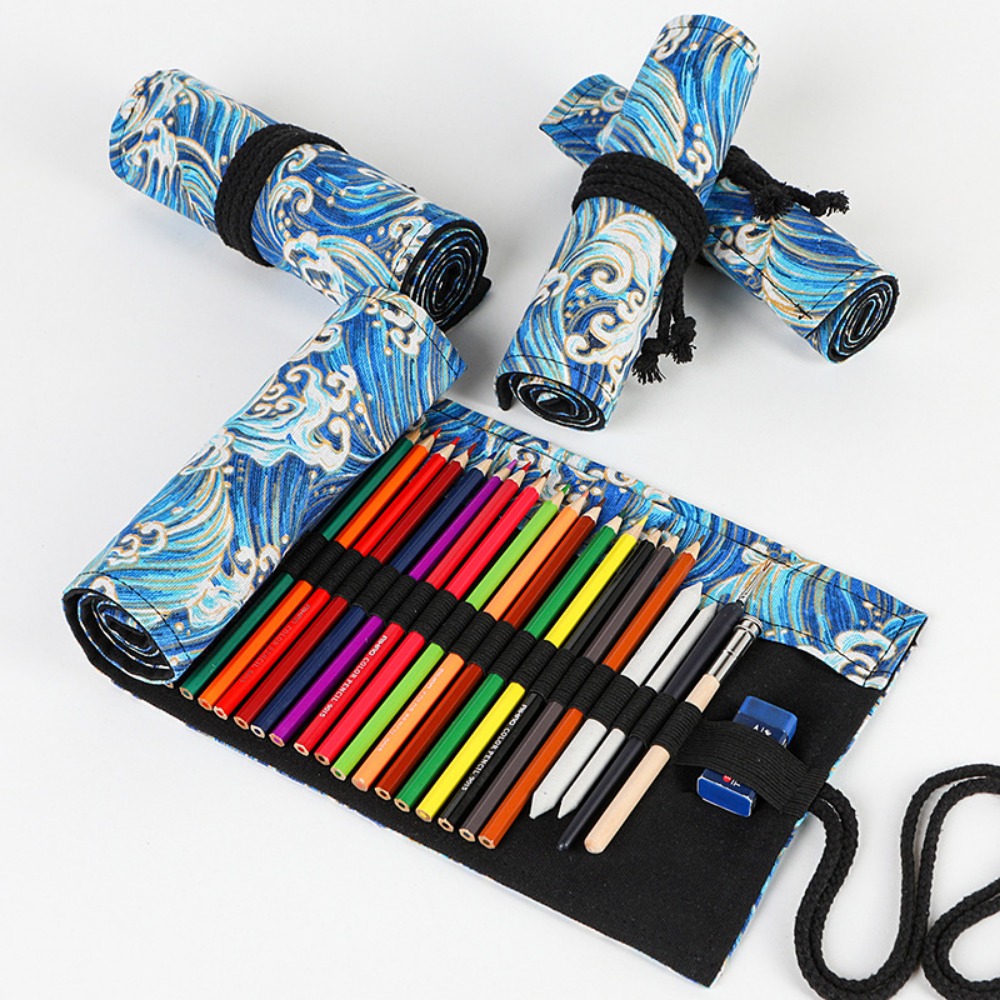 Estojo de Canetas com 12/24/36 - Pen Pouch Roll avaliação e preço