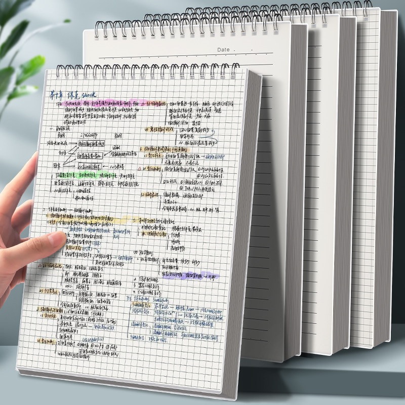 Caderno B5 com espiral, livro  - Graph Paper Pad avaliação e preço